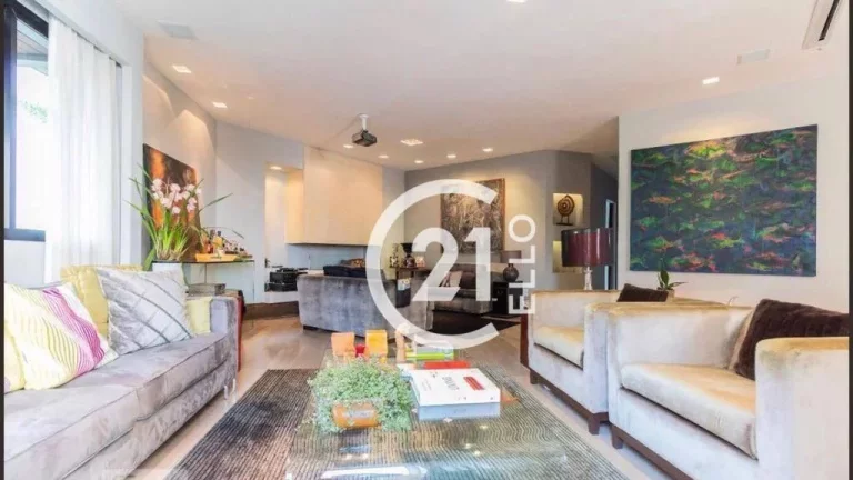 Imagem Apartamento com 4 dormitórios, 210 m² - venda por R$ 2.600.000,00 ou aluguel por R$ 25.380,00/mês - Campo Belo - São Paulo/SP