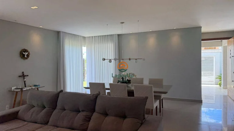 Imagem Casa com 3 dormitórios à venda, 213 m² por R$ 1.240.000 - Campo das Azaléias - Lagoa Santa/MG
