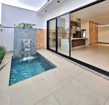 Imagem Casa moderna com 3 suítes à venda, 156 m² por R$ 1.490.000 - Condomínio Residencial Viena - Indaiatuba/SP