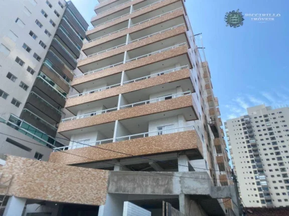 Imagem Apartamento com 2 dormitórios à venda, 76 m² por R$ 420.000,00 - Vila Guilhermina - Praia Grande/SP