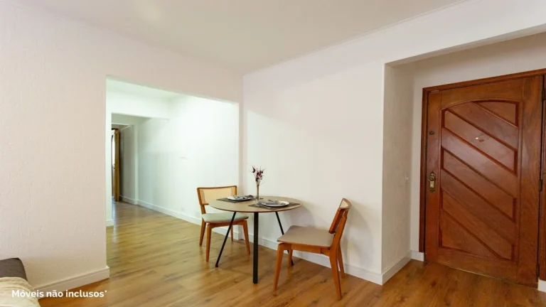 Imagem Apartamento 61M², 2Q, 1 Banheiro, 1 Vaga, Portaria 24h, Armários.