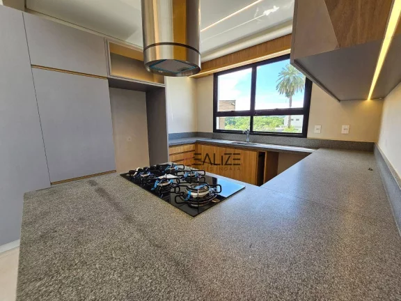 Imagem Casa de esquina em condomínio alto padrão, com 3 suítes e escritório à venda, por R$ 2.000.000 - Indaiatuba Interior de São Paulo