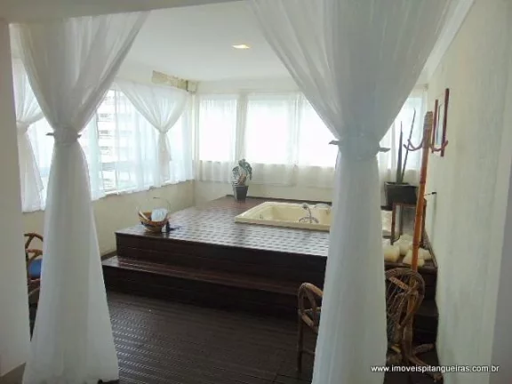 Imagem Praia das pitangueiras, maravilhosa cobertura duplex à venda, localização excelente, 2 vagas e lazer privativo.