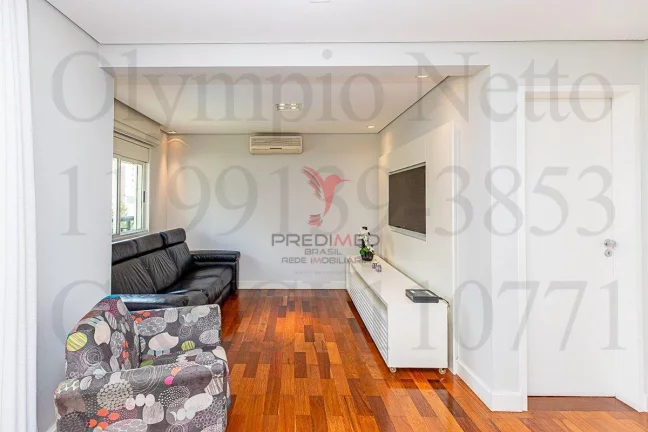 Imagem Lindo Apartamento com Terraço, 2 Vagas , lazer com piscina aquecida , em Moema