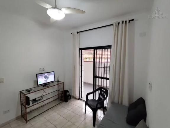 Imagem Apartamento Ocian-Praia Grande 1dorm, mobiliado c/ Sacada – 86m² – 300m da Praia