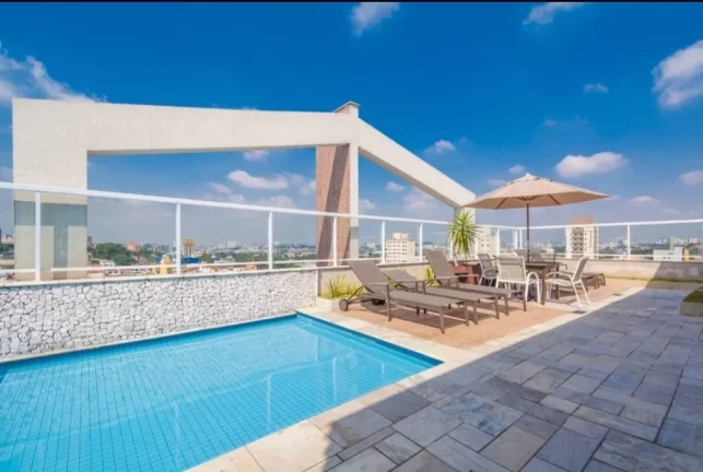 Imagem Apartamento para locação no Edifício Unique Mbigucci, Rudge Ramos - São Bernardo do Campo-SP: 1 quarto, 1 banheiro, 1 vaga, 55m². Venha conferir!