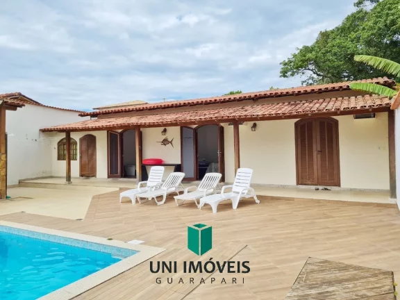 Imagem Maravilhosa casa com 6 quartos e lazer completo a venda por R$1.750.000 em Setiba - Guarapari/ES