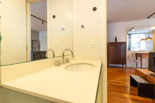 Imagem Apartamento para Venda em São Paulo, Pinheiros, 1 dormitório, 1 banheiro, 1 vaga