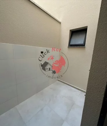 Imagem Apartamento Novo com sacada e quintal em Prédio sem Condomínio à Venda no bairro Jardim Alvorada, Santo André