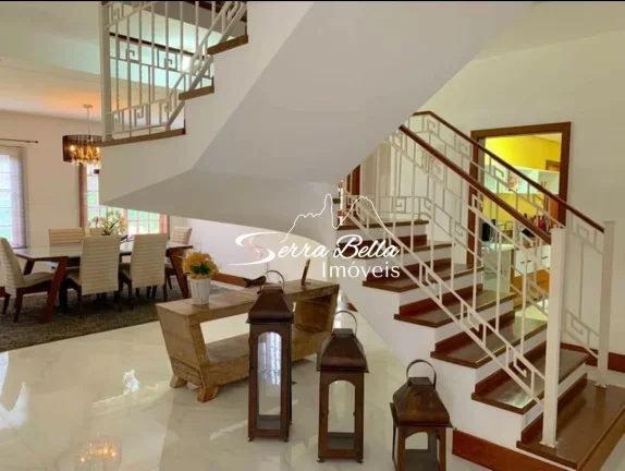 Imagem Casa com 4 dormitórios à venda, 410 m² por R$ 2.590.000,00 - Parque do Imbui - Teresópolis/RJ