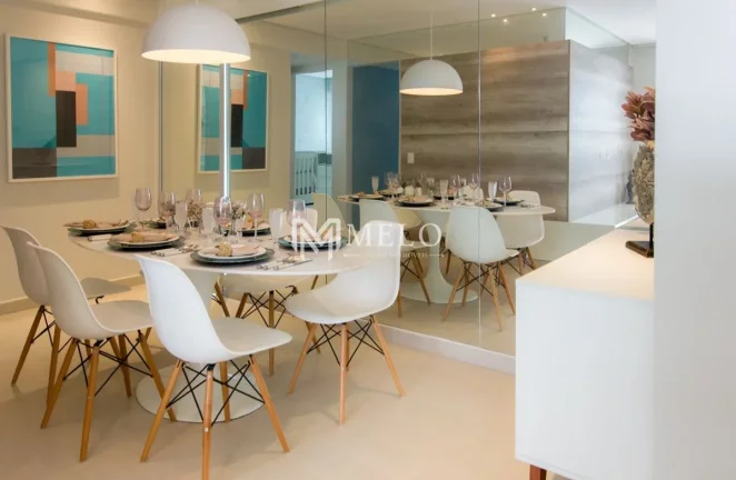 Imagem Apt. Finamente mobiliado e decorado com 3qts, 1suite, 2vagas, dependência completa, varanda gourmet com 89m2 no ROSARINHO