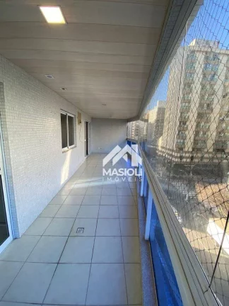 Imagem Apartamento com 3 dormitórios para alugar, 120 m² por R$ 5.500,00/mês - Praia da Costa - Vila Velha/ES