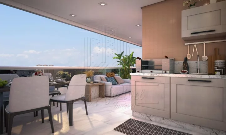 Imagem Apartamento na Planta para Venda em Praia Grande, Ocian, 2 dormitórios, 1 suíte, 1 banheiro, 1 vaga