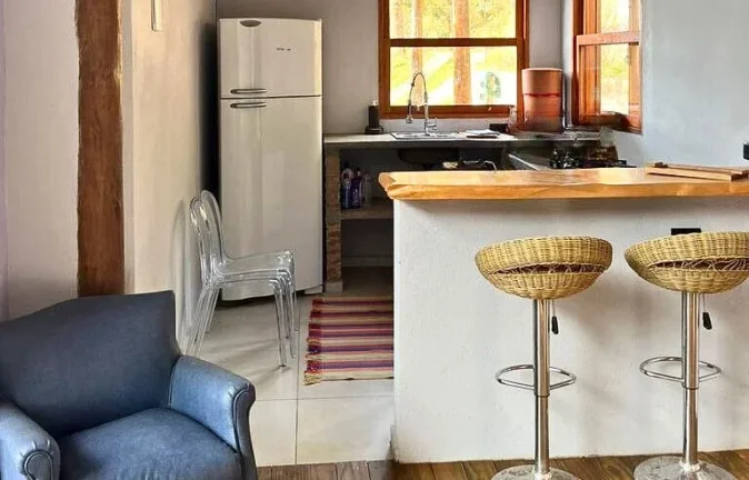 Imagem Studio Loft em Gonçalves: Design, Silêncio e Vista Privilegiada
