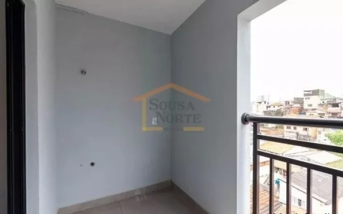 Imagem Apto 2 dormitórios, sacada, sala, cozinha, banheiro, área de serviço, sem vaga. 43m².
Acabamento...