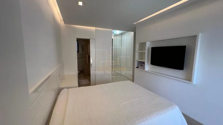 Imagem Apartamento de 140 m² com 3 quartos mais closet, varandão integrado, cozinha gra