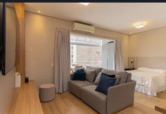 Imagem Apartamento com 1 dormitório, vaga e lazer no Itaim Bibi