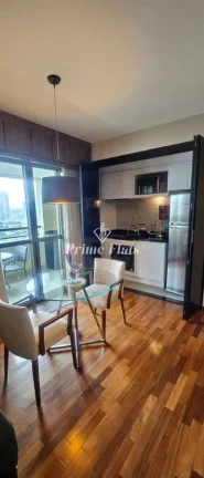 Imagem Flat disponível para locação no Gran Estanconfor Veranda Berrini, com 40m², 1 dormitório e 1 vaga