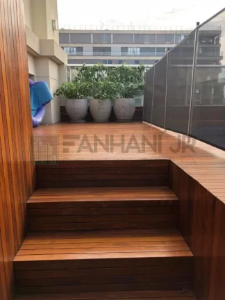 Imagem Luxuosa cobertura duplex de alto padrão na cobiçada Vila Nova Conceição, com incríveis 411m² e 5 vagas de garagem. Com um design clean e moderno, as