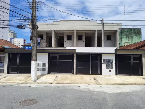 Imagem Sobrado com 2 dorms, Caiçara, Praia Grande - R$ 460 mil, Cod: 1666