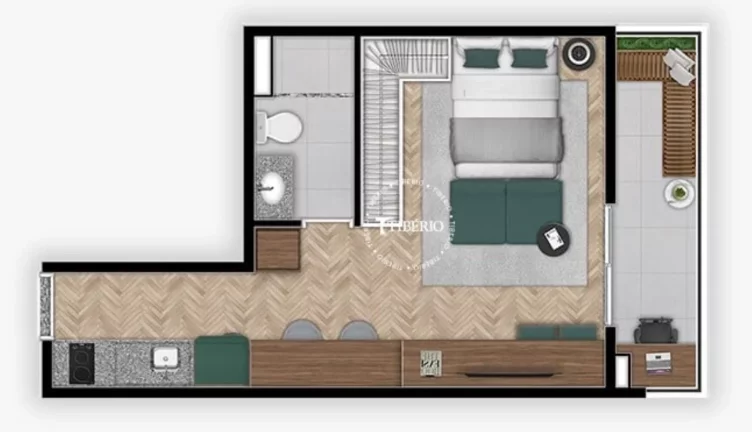Imagem Apartamento Studio em Vila Mariana São Paulo SP, apartamento com 1 quarto a venda em Vila Mariana São Paulo SP, apartamento 1 dormitório na zona Sul