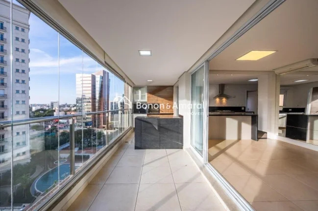 Imagem Apartamento sofisticado à venda no coração do Cambuí, em prédio moderno com lazer completo e po...