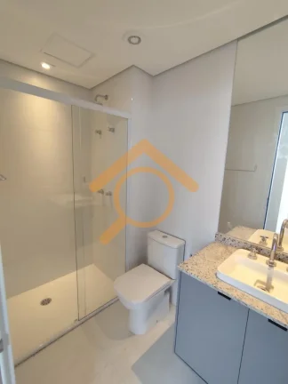 Imagem Apartamento à venda no Brooklin, São Paulo-SP: 1 quarto, 1 suíte, 2 banheiros, 1 vaga, 48m². Condomínio Extension Berrini.