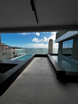 Imagem Apartamento vista mar com 2 suítes e 1 vaga de garagem em Itapema/SC