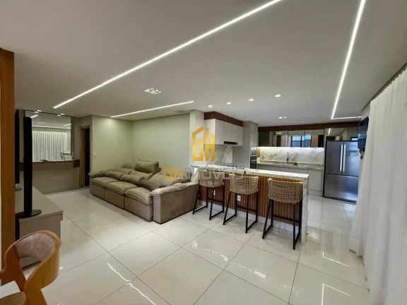 Imagem Casa com 3 quartos no Papilon Park em terreno com 407,50m² com 203m² de área construída possui:
...