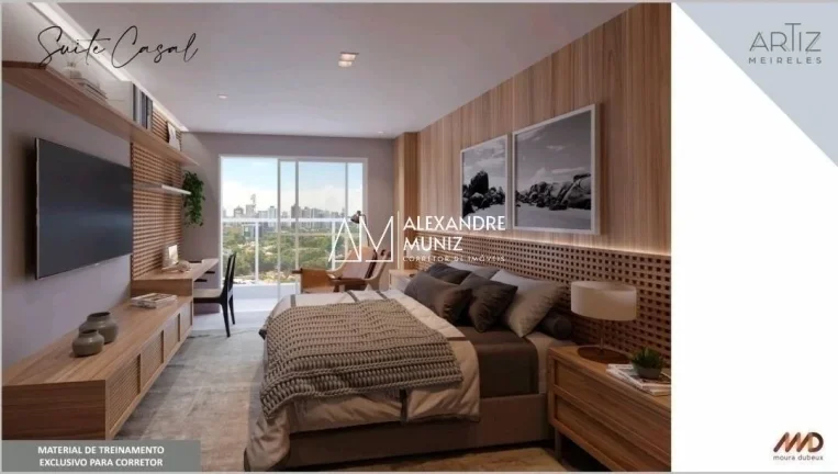 Imagem Artiz Meireles, Apartamentos à venda, Meireles, Fortaleza-CE. 4 suítes.