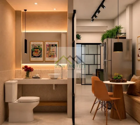 Imagem Apartamento, 35m², 1 quarto