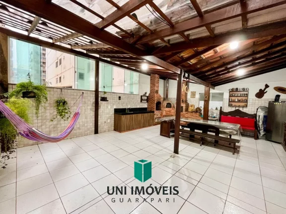 Imagem Amplo Apartamento à venda na Beira Mar da Praia do Morro e com Área externa privativa e área gourmet