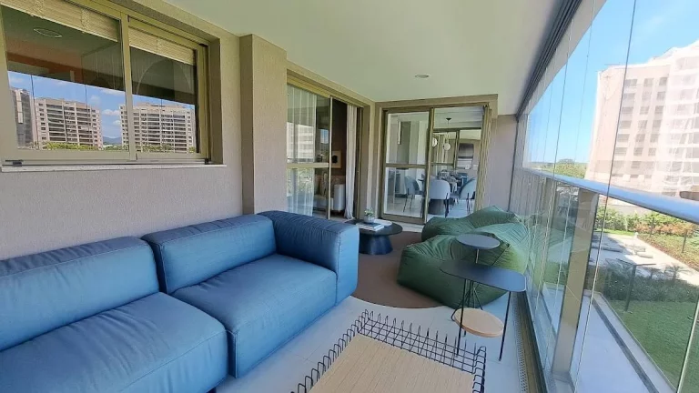 Imagem Apartamento- 3 quartos- 121m2- Vista piscina- Golf Olímpico