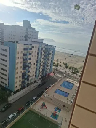 Imagem Apartamento com 1 dormitório à venda, 50 m² por R$ 370.000 - Vila Guilhermina - Praia Grande/SP