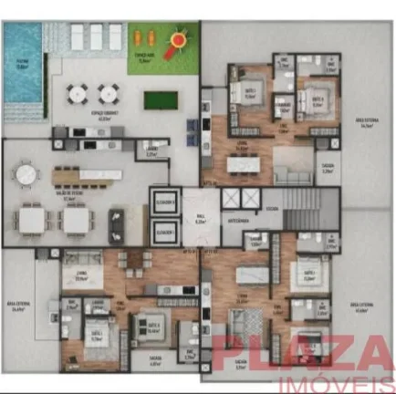 Imagem Apartamento à venda no Johann Residence da Haedd Construtora – 2 Suítes no São Francisco de Assis, Camboriú