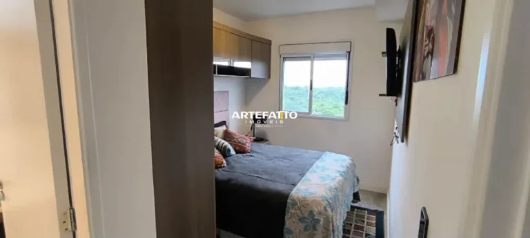 Imagem Apartamento mobiliado com 2 dormitírios com suítes e 1 vaga