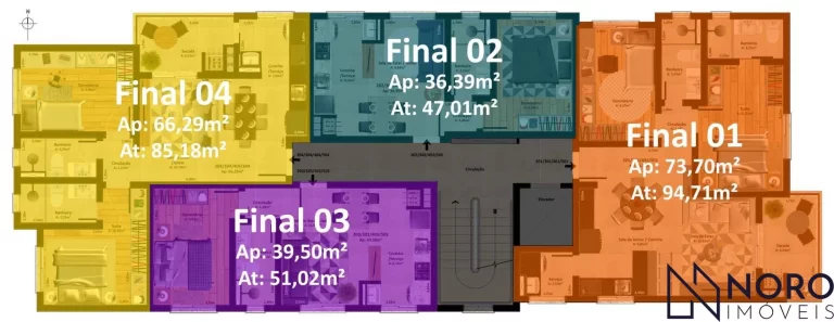 Imagem Apartamento | 1 dormitório novo em Camobi