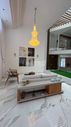 Imagem Venda, casa, Bairro Caminho do Sol, 5 quartos sendo todos suítes, Sala de cinema