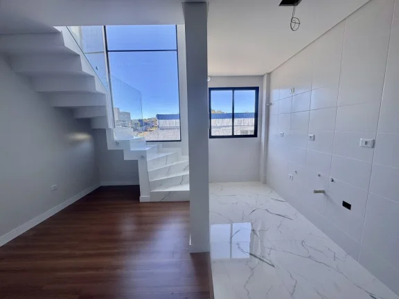 Imagem Cobertura Duplex para Venda em São José dos Pinhais, Boneca do Iguaçu, 2 dormitórios, 1 suíte, 2 banheiros, 2 vagas