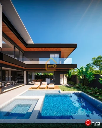Imagem Casa sobrado, 5 dormitórios(5 suites), condomínio Vivant, SJC