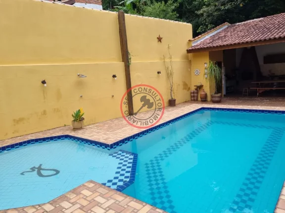 Imagem Casa ampla , estilo colonial ,com 5 suítes , piscina, sauna casa de caseiro , área gourmet , junto a natureza