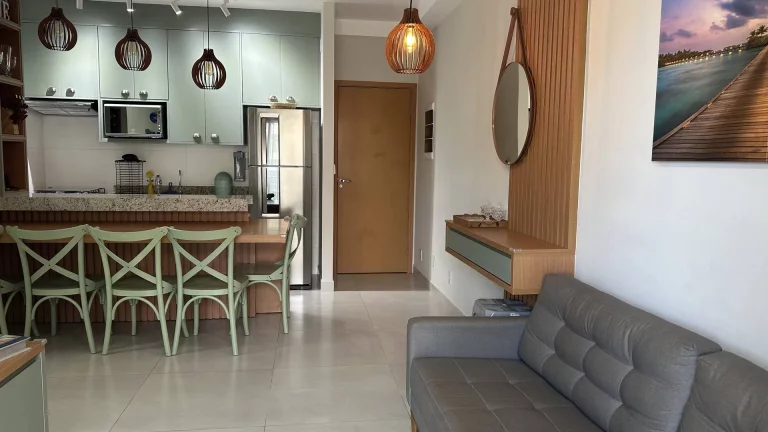 Imagem Apartamento decorado na Praia Grande de Ubatuba