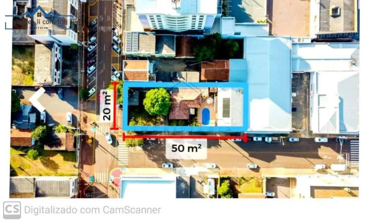 Imagem TERRENO COM 1000 M² COM BARRAÇÃO E APARTAMENTO Ã VENDA NO CENTRO DE TOLEDO-PR.
