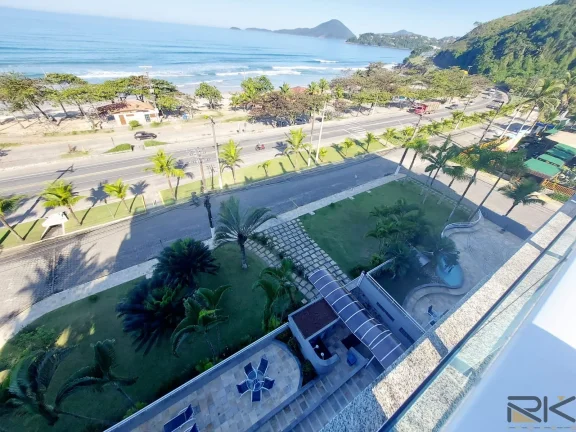 Imagem Apartamento cobertura duplex frente mar com 4 dormitórios, 310 m²