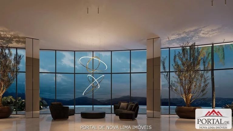 Imagem Apartamento de Luxo com 757 m², Garagem Privativa e Heliponto em Nova Lima ? Quatro Ventos