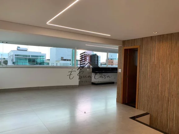Imagem COBERTURA 4 QUARTOS (3 SUÍTES) 1 BANHO SOCIAL LAVABOS E 3 VAGAS DE GARAGEM
