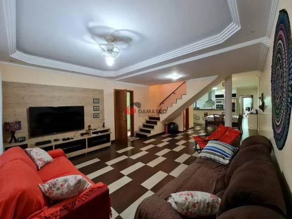 Imagem Sobrado à venda 4 Quartos, 1 Suite, 2 Vagas, 220M², Campestre, Santo André - SP