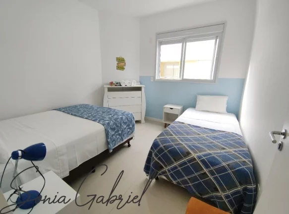 Imagem Apartamento à venda em Florianópolis-SC: 2 quartos, 1 suíte, 2 salas, 2 banheiros, 2 vagas de garagem, 72m² no Condomínio Dom Bernardo!