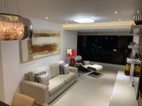 Imagem Vendo 2Q(1S), depd, alto, vista mar e lagoa, R$1.500.000,00, luxuoso, clean, decoração maravilhosa, porcelanato, ônibus, clube, tênis, squash, piscina