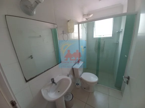Imagem Apartamento no Centro de Mongaguá - 2 Dormitórios (1 Suíte) - Varanda Gourmet - 1 Vaga de Garagem - R$ 345 mil, Cod: 350